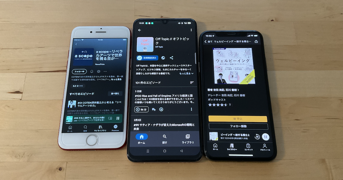 お気に入りポッドキャストアイキャッチ画像
